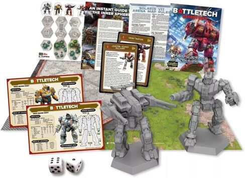 Catalyst Game Labs | BattleTech | Essentials | Miniature Game | Strategic Wargame for 1-2 Players | Sci-Fi Mech Wargame Starter Set in Saudi Arabia