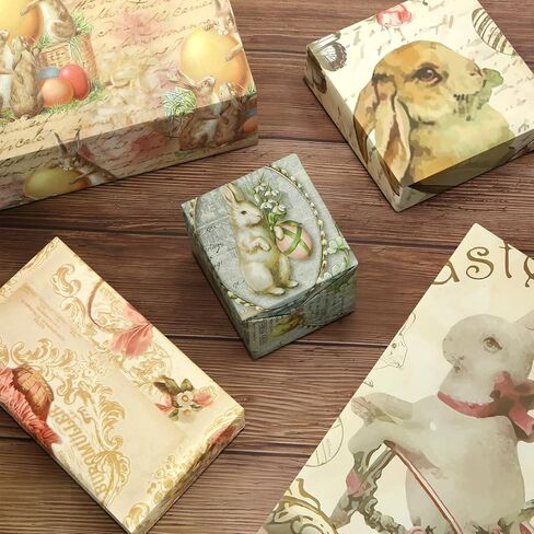 Easter Wrapping Paper, Vintage Easter Egg Rabbit Chick Gift Wrap Paper, Watercolor Bunny Gift Wrap 6 Sheets Folded Flat 28 x 20 Inch, for Kids Girls Boys Spring Easter Birthday Party in Saudi Arabia