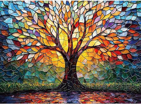 Puzzles for Adults 500 Pieces, Eagle Jigsaw Puzzles - Eagle Park, Impossible Eagles Puzzle, Finished Size 20.47 * 14.96", with 1:1 Poster, Letter on The Back in Saudi Arabia