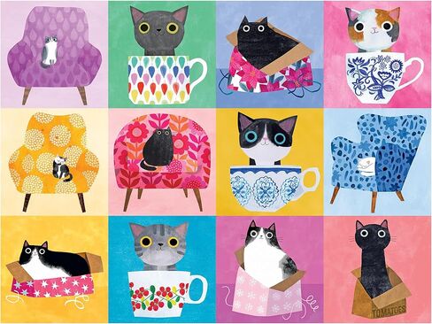 RoseArt - Planet Cat - Cats at Home - 300 Piece Jigsaw Puzzle for Adults in Saudi Arabia