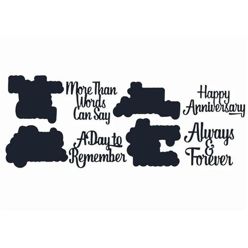 Words Dies for Card Making Make Time for You, You Make My World Twin, Angels are Near, Love Romance Alphabets Metal Die Cuts Punch Template for DIY Scrapbooking Paper Crafts Greeting (Words 13) in Saudi Arabia