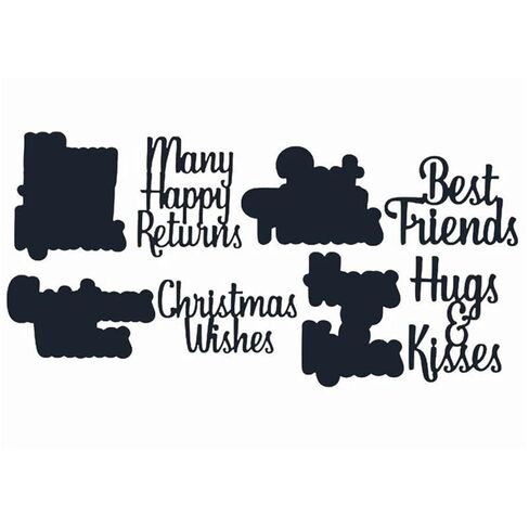 Words Dies for Card Making Make Time for You, You Make My World Twin, Angels are Near, Love Romance Alphabets Metal Die Cuts Punch Template for DIY Scrapbooking Paper Crafts Greeting (Words 13) in Saudi Arabia