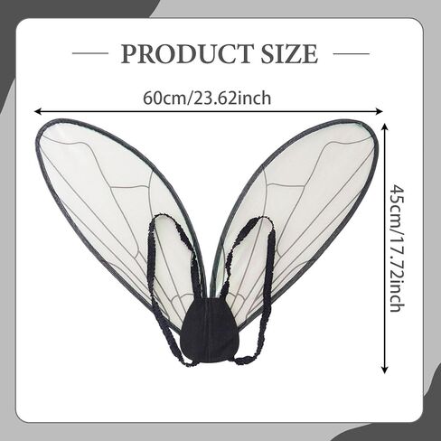 Colaxi Butterfly Wing Cosplay Costume for Women Girls, Novelty Fairy Wings, Princess Angel Elf Dress up Accessories for Performance Halloween Party Fashion Show in Saudi Arabia