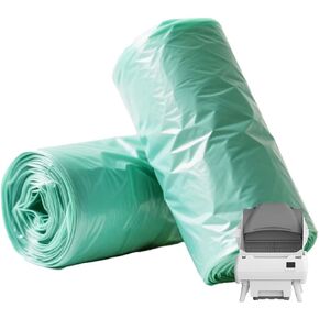 Dedicated to Lohhuby Automatic cat litter box Drawer Liners – 2 Rolls of Heavy-Duty Bags (25 Per Roll), Large Capacity, Tear-Proof, Multi-Purpose for Home or Office Use in Saudi Arabia