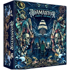 Adamastor Board Game - Hand & Tableau Management Strategy Game Set in The Age of Discovery, Story-Driven Family Fun for Kids & Adults, Ages 14+, 1+ Players, 30 Minute Playtime in Saudi Arabia