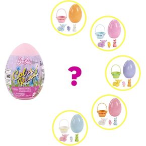 Barbie Color Reveal Easter Egg with 6 Surprises Including 1 Lamb and 3 Mystery Bags, Random Model, Children's Toy, HCC74 in Kuwait