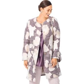 Burda Style X06034BURDA معطف وسترة بدون ياقة من Misses، حزمة نمط الخياطة، رمز التصميم B6034، المقاسات 18-28 (44-54) in Kuwait