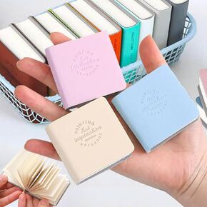 3pcs/Set Colorful Mini Drawing Books Square Watercolor Sketchbook Thick Paper Drawing Books Study Art Supplies,5.3 * 5.3cm (Morandi Color) in Kuwait