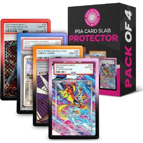 مصد لوح متدرج SUPERLIT PSA 4 عبوات متعددة الألوان - واقي لحماية بطاقة PSA (عبوة متعددة 1) in Kuwait