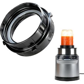 Adapter for Ninja Nutri Pro BN401 Blender and Ball Wide-Mouth Mason Jar - Blend Directly in Glass Jar Replace Plastic Cup - Attachment Connection for Ninja BN401, Dishwasher Safe (Only Adapter) in Kuwait