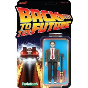 Super7 Reaction+ Back to The Future Marty McFly (1985) - 3.75" Back to The Future Action Figure with Accessories - Classic '80s Movie Collectibles and Retro Toys in Kuwait