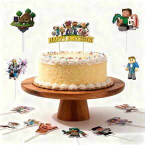 13 قطعة من أغطية كعكة عيد الميلاد السعيدة الكرتونية، وديكورات الكيك ذات طابع البكسل، مثالية لحفلات أعياد الميلاد، والاحتفالات ذات الطابع الشخصي، وفعاليات الألعاب، واحتفالات العطلات، وحفلات التخرج، والمزيد. in Kuwait