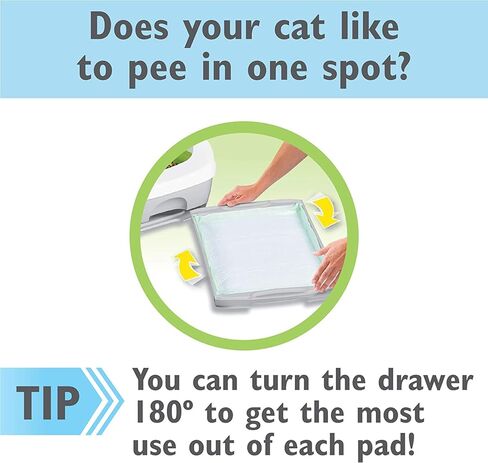 عبوة إعادة ملء وسادات القطط من تايدي كاتس بريز، برائحة الربيع النظيفة، 10 قطع، (عبوة من 8 قطع) in Kuwait