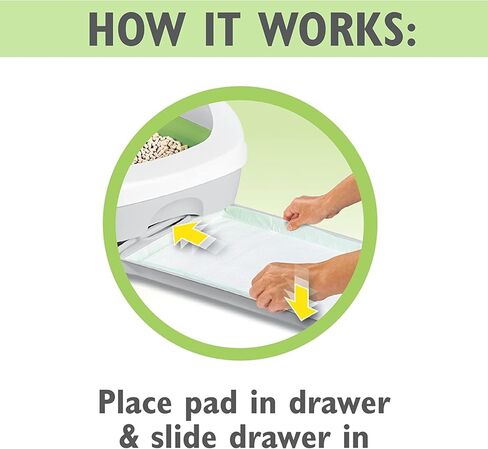 عبوة إعادة ملء وسادات القطط من تايدي كاتس بريز، برائحة الربيع النظيفة، 10 قطع، (عبوة من 8 قطع) in Kuwait