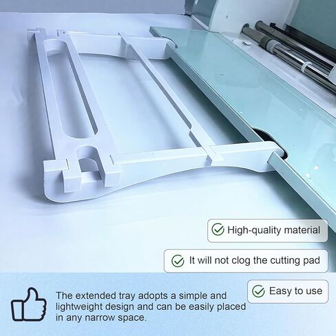 صينية تمديد متوافقة مع Cricut Maker 4 وExplore 4، دعم موسع حصيرة القطع لـ Cricut Maker 3 Explore 3 Explore Air 2، حامل حصيرة الحرف اليدوية (لـ Explore Air 2 & Explore 3) in Kuwait