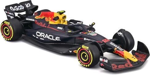 Bburago 1:64 Scale Race Formula Red Bull RB21 (2025) Diecast Vehicle, Tsunoda #22 in Saudi Arabia