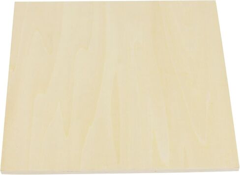 40Pcs 6 x 6 x 1/4 Inch Square Basswood Sheets, 6mm Unfinished Wood Squares, Plywood Sheets, Plywood Board Sheet for DIY Projects, Wood Crafts in Saudi Arabia