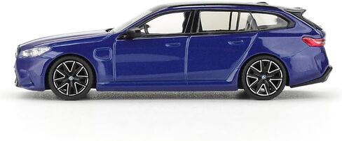 Diecast Model Car Compatible with Mini GT 1:64 BMW M5 Touring (G99) Marina Bay Blue Metallic Limited Edition MGT01080 in Saudi Arabia