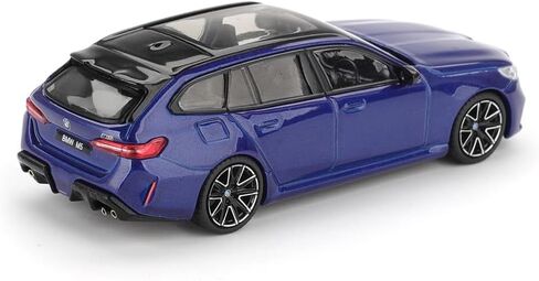 Diecast Model Car Compatible with Mini GT 1:64 BMW M5 Touring (G99) Marina Bay Blue Metallic Limited Edition MGT01080 in Saudi Arabia