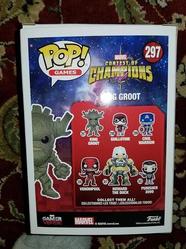 Funko 26845 Marvel-Contest of Champions-King Groot (Glows in The Dark) Figure, Multi-Colour in Saudi Arabia