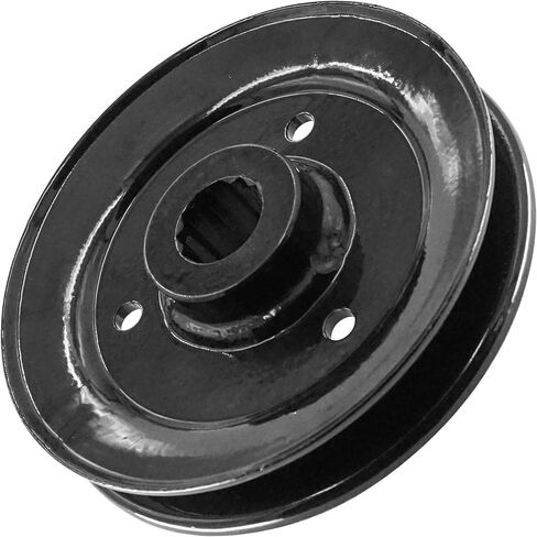 Caltric 54in Deck Spindle Pulley Compatible with Hustler FasTrak SD / Z4 / Sport/Trimstar/FasTrak/Super Mini Z HT/Mini Z 786889 in Saudi Arabia