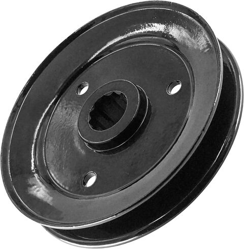 Caltric 54in Deck Spindle Pulley Compatible with Hustler FasTrak SD / Z4 / Sport/Trimstar/FasTrak/Super Mini Z HT/Mini Z 786889 in Saudi Arabia