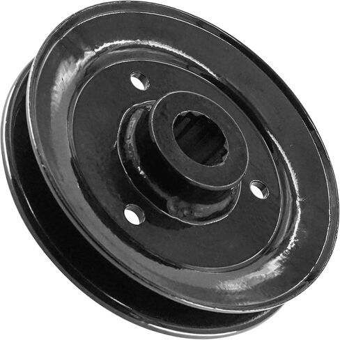 Caltric 54in Deck Spindle Pulley Compatible with Hustler FasTrak SD / Z4 / Sport/Trimstar/FasTrak/Super Mini Z HT/Mini Z 786889 in Saudi Arabia