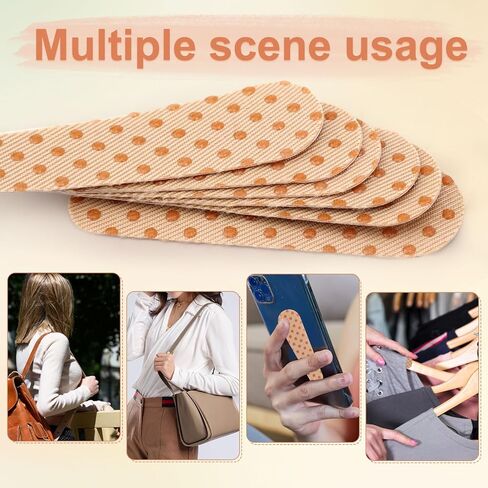6pcs Anti-Slip Shoulder Bag Strap Gripper, Self Adhesive Shoulder Bags Holder Purse Strap Prevent Slip Handbag Grip Non Slip Pad for Bags Purses in Kuwait