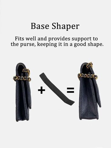 Bag Insert Purse Base Shaper for WOC Chain Handbag Protector Pad Bottom Organizer in Saudi Arabia