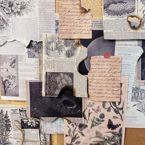 30 Sheets Vintage Handwritten Letters Scrapbook Paper Pack, 15 Retro Letter Patterns - Decorative Material for Junk Journal, DIY Album & Craft Projects in Saudi Arabia