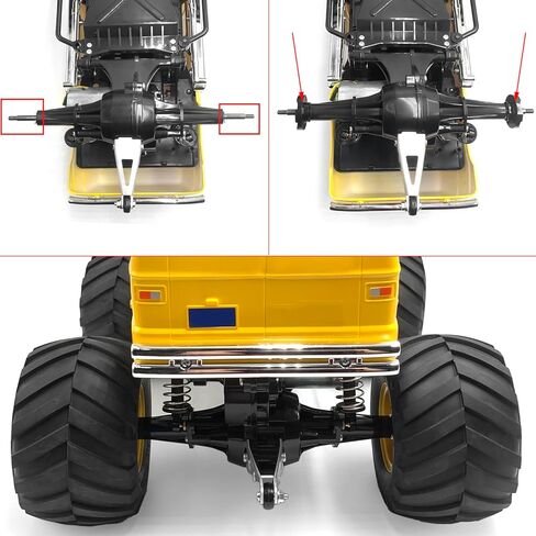 Aluminum Wheel Adapter Combiner for 1/12 Tamiya 58365 Midnight RC Car Upgrade Parts in Saudi Arabia