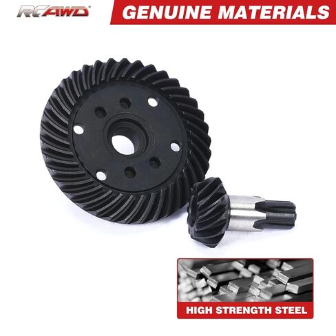 RCAWD 37T 13T Steel Helical Diff Ring Pinion for ARRMA Mega, 3S and 4S BLX Vehicles in Saudi Arabia