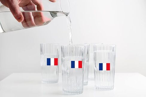 500 Pieces France Labels Roll Stickers - French Flag Paris Party Supplies Decorations Favors Jar Containers Letter DIY Sticker Happy Bastille Day Labels Decals in Saudi Arabia