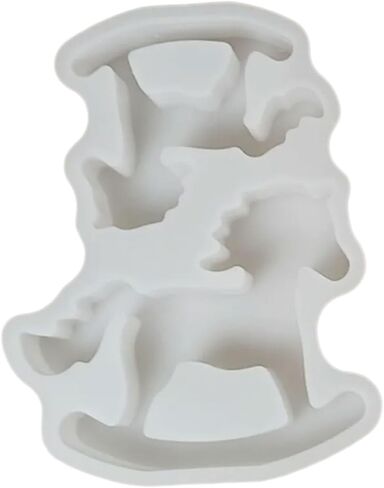 Horse Figurine Silicone Candle Molds for Candle Soap Gypsum Decoration Temperature Resistant Epoxy Resin Molds in Saudi Arabia