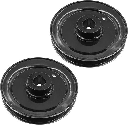 Caltric 60in Deck Spindle Pulley Compatible with Hustler Super S X-ONE ATZ Super Z LC XR-7 770842 Qty 2 in Saudi Arabia