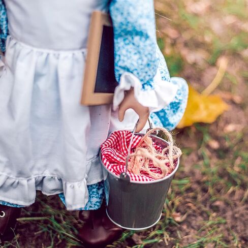 THE QUEEN'S TREASURES 18 Inch Doll Accessories, Little House on The Prairie 18 Inch 8 Piece Doll School Lunch & Accessory Set, Compatible for Use with American Girl Dolls in Saudi Arabia