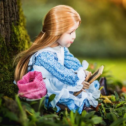 THE QUEEN'S TREASURES 18 Inch Doll Accessories, Little House on The Prairie 18 Inch 8 Piece Doll School Lunch & Accessory Set, Compatible for Use with American Girl Dolls in Saudi Arabia