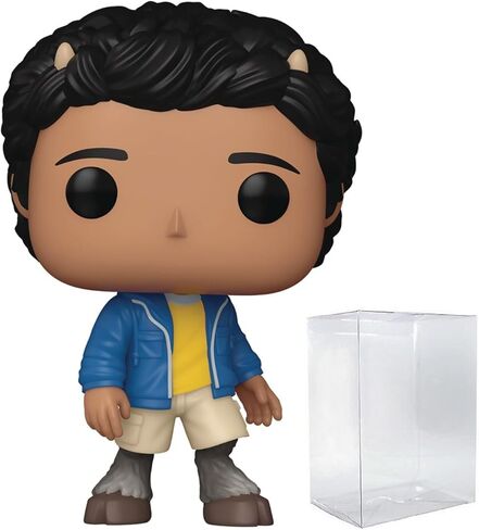 POP TV: Disney - Percy Jackson and The Olympians, Grover Funko Vinyl Figure (Bundled with Compatible Box Protector Case), Multicolored, 3.75 inches in Saudi Arabia