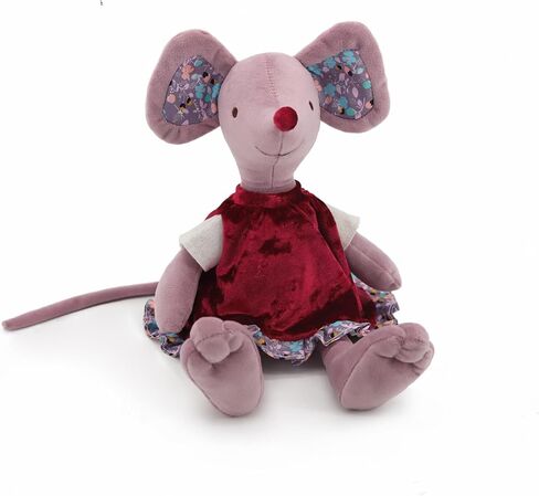 12'' Lovely Dressing Birthday Ballet Mouse Toys Dolls，Plush Soft Stuffed Cute for Toddler Boys and Girls,Red and Clothes are Removable and Washable in Saudi Arabia