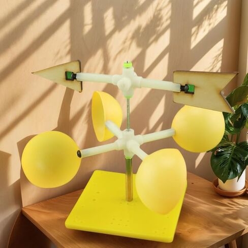 SAFIGLE 2 حزمة من مؤشرات اتجاه الرياح: مجموعة ريشة الرياح التعليمية للأطفال DIY نموذج ريشة الطقس - ألعاب التعلم الجذعية للأعمار من 6 إلى 12 عامًا تعمل على تحسين المهارات العملية وفهم العلوم in Saudi Arabia