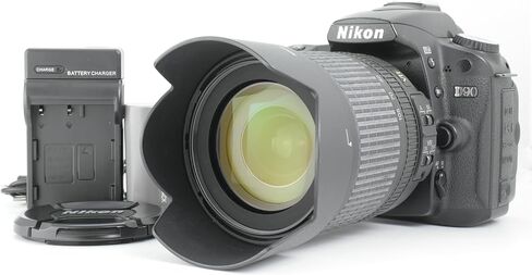 Nikon D90 12.3MP DX-Format CMOS Digital SLR Camera with 18-105 mm f/3.5-5.6G ED AF-S VR DX Nikkor Zoom Lens (OLD MODEL) in Saudi Arabia