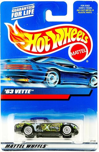 Hot Wheels '63 Vette #174 Year: 2000 in Saudi Arabia