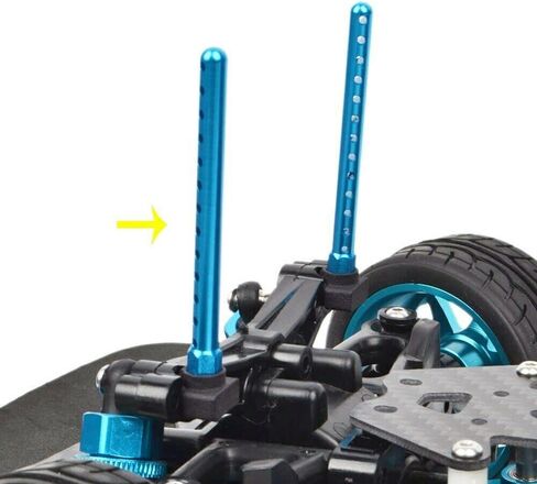 4Pcs Universal RC Car Body Posts Accessories for Tamiya TT01 1/10 Car Parts Replacement in Saudi Arabia