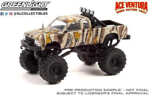 Green Light - 44920-E - Model 1989 Chevro let S-10-7cm Scale 1/64 in Saudi Arabia