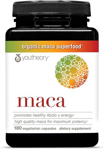 Youtheory Men's Maca Advanced with Peruvian Ginseng, 120 Count in Saudi Arabia