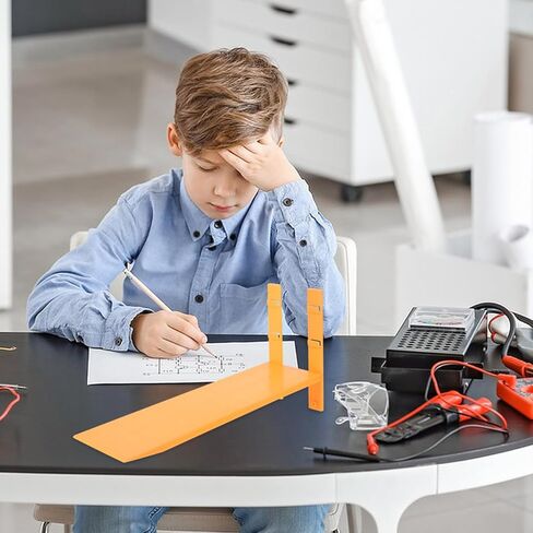 Inclined Plane Scale Model for Boys and Girls Physics Experiment Tool Educational Inclined Plane Dual Plastic Supports Physics Teaching Facility in Saudi Arabia
