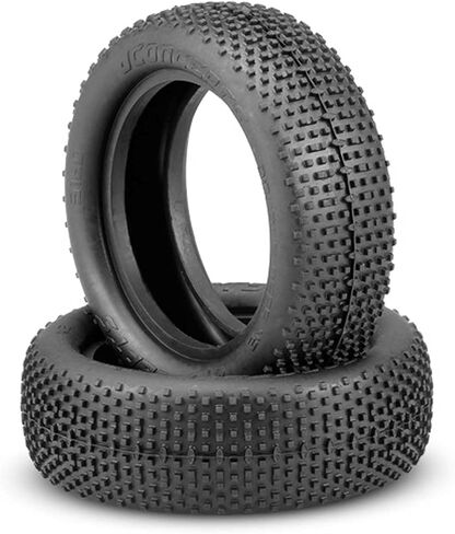 J Concepts Inc. Double Dees V2 Tire GRN Cmpd 2.2 2 Wheel Drive Buggy FR 2 JCO316002 RC Tire in Saudi Arabia