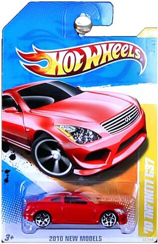 Hot Wheels 2010 New Models '10 Infiniti Infinity G37 Red in Saudi Arabia