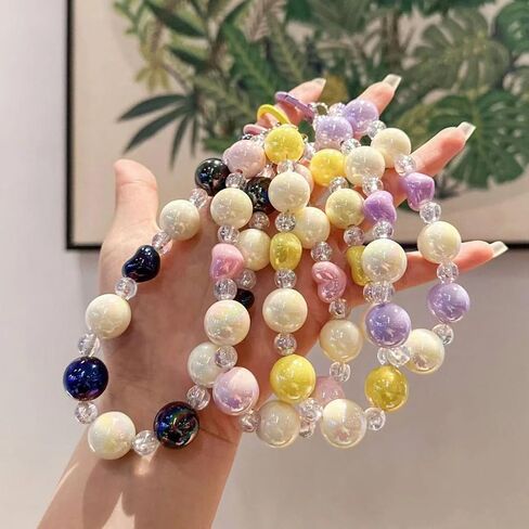 16mm Acrylic Bead 100pcs AB Red Color Acrylic Bead Chunk Bubblegum Beads for DIY Crafting Necklace Bracelet Jewelry Making Keychain (red) in Saudi Arabia