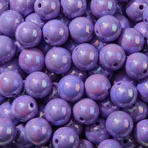 16mm Acrylic Bead 100pcs AB Red Color Acrylic Bead Chunk Bubblegum Beads for DIY Crafting Necklace Bracelet Jewelry Making Keychain (red) in Saudi Arabia